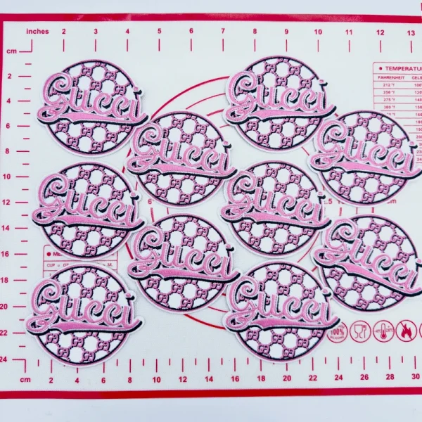 Mid(Iron-on) GG- Round Shape Patches