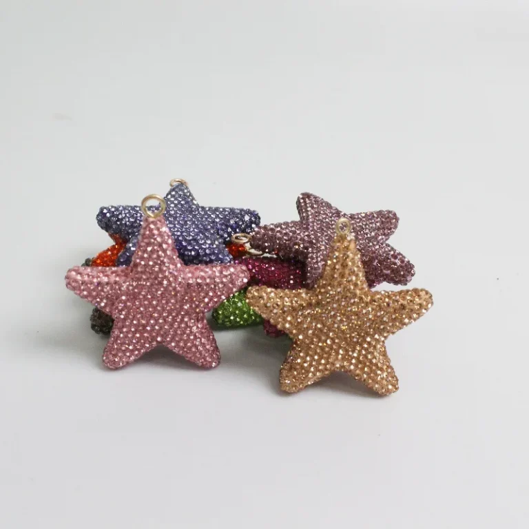 Pentagram-shaped with diamonds 55MM*55MM