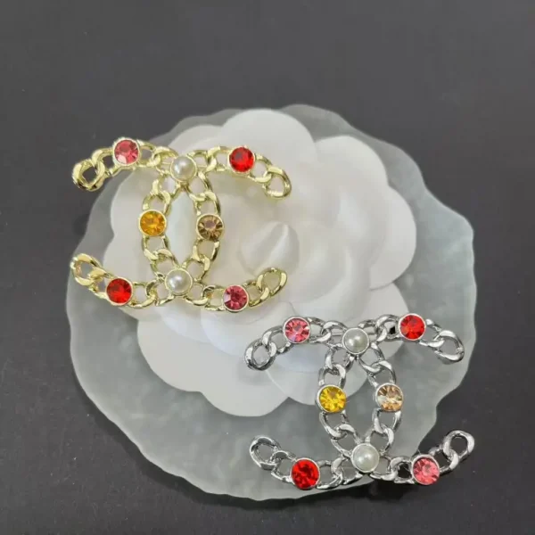 CC-Hollow With colored Diamonds 46MM*35MM