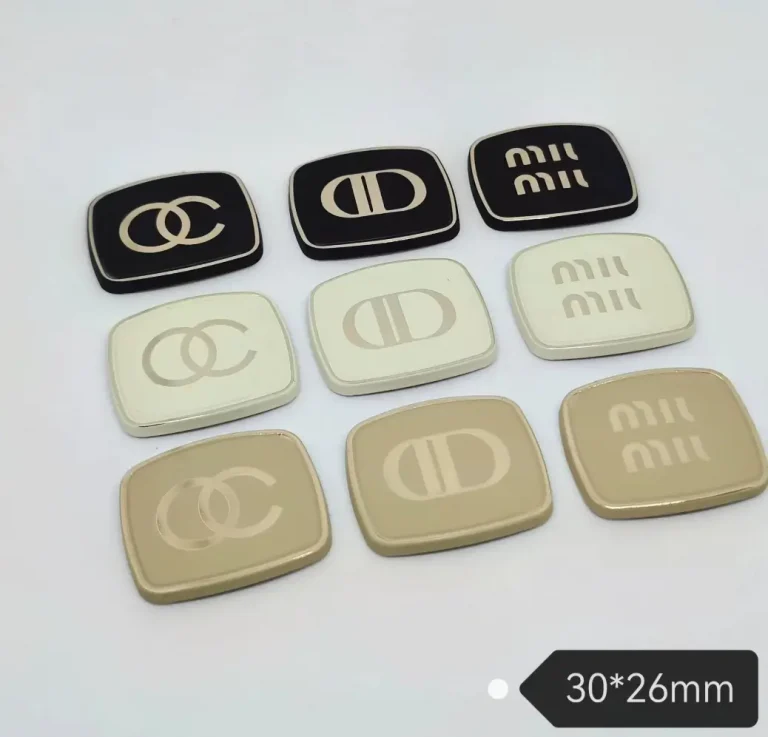 Trendy Luxury Versatile Square Matte Phone Case Charms | 30*26mm