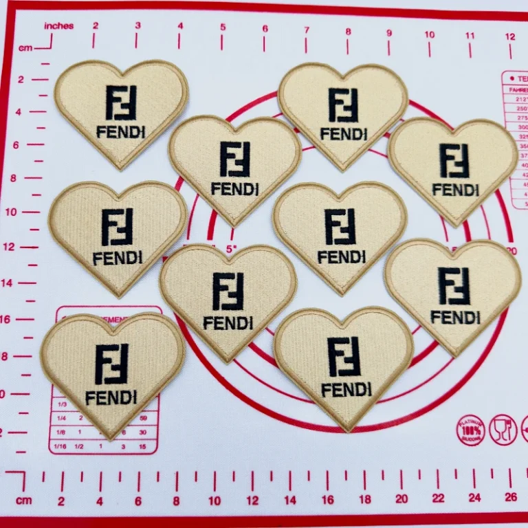 Mid(Iron-on) F-2 Love Shape Patches