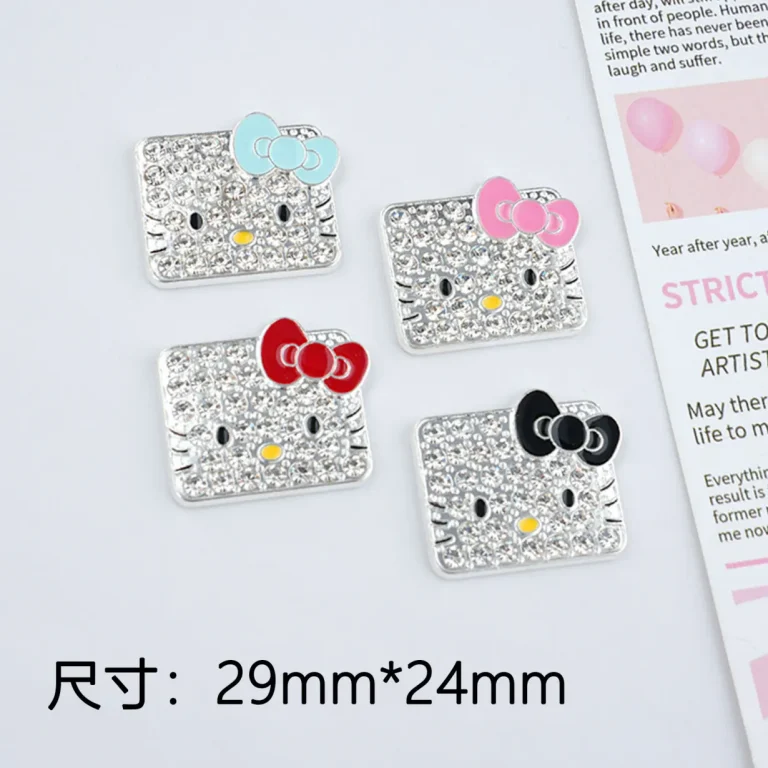 HK With Diamond And Bow 28MM*25MM