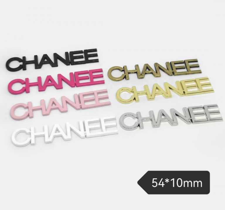 Double C Large Letter Patch Charms for Phone Case | 54*10mm