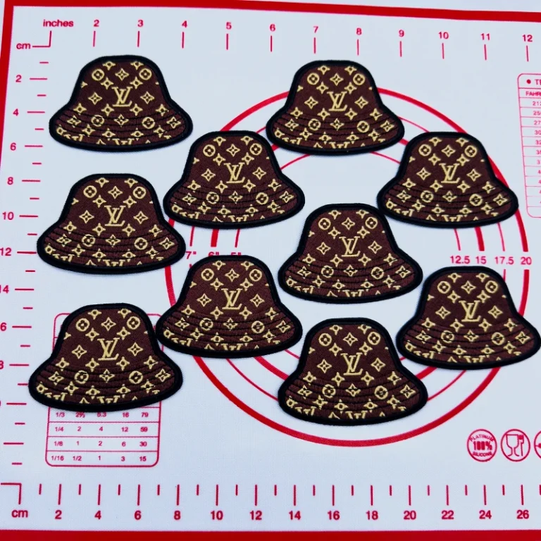 Mid(Iron-on) L- Coffee Cat Shape Patches