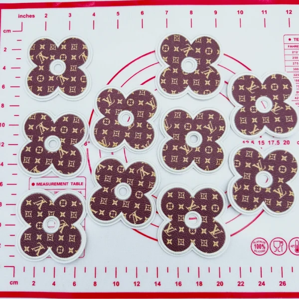 L-Flower Shape Patches