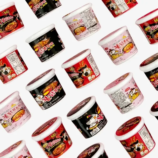 Samyang Korean Spicy Chicken Noodles, Junk Phone Case Charms - Luxury Designer DIY Decorative Accessories, Resin Charms (16.08mm*15.18mm）
