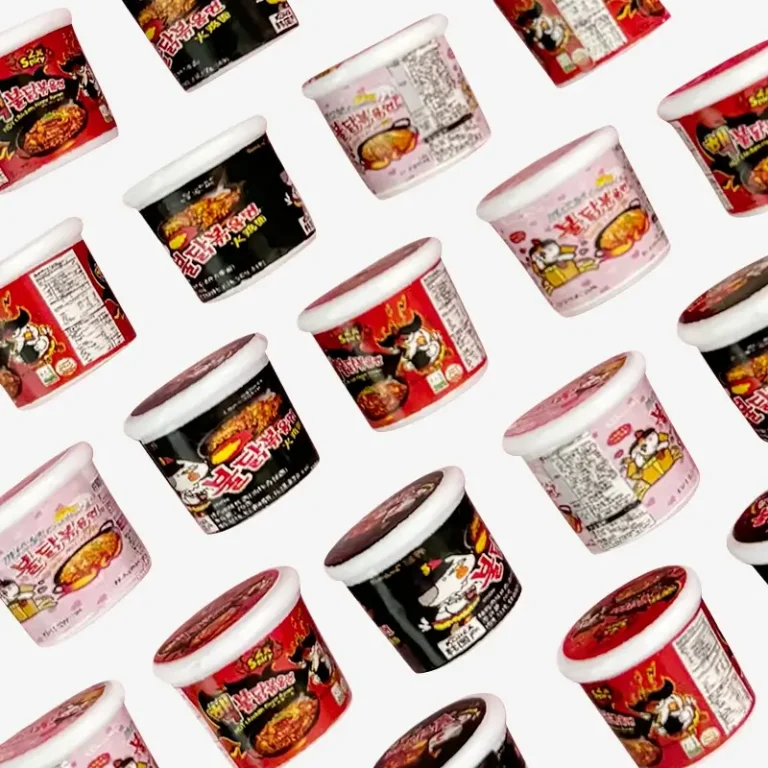 Samyang Korean Spicy Chicken Noodles, Junk Phone Case Charms - Luxury Designer DIY Decorative Accessories, Resin Charms (16.08mm*15.18mm）