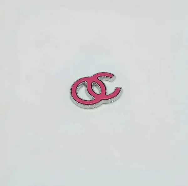 Double C 2-Piece Set Exquisite Minimalist Trendy Versatile Phone Case Charm | 23*16mm