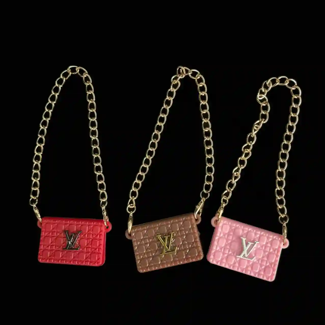 Mini Quilted Bag Charm