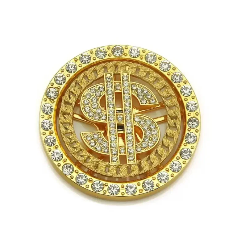 Rotatable Dollar With Diamond 1