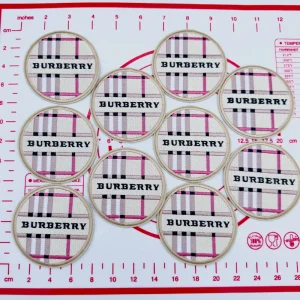 Mid(Iron-on) B- Round Shape Patches