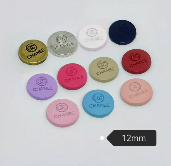 Double C Mini Circle Versatile Phone Case Charms | 12mm