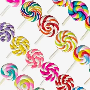 Lollipop, Junk Phone Case Charms - Luxury Designer DIY Decorative Accessories, Resin Charms (35.05mm*23.21mm)(45.6mm*27.15mm)