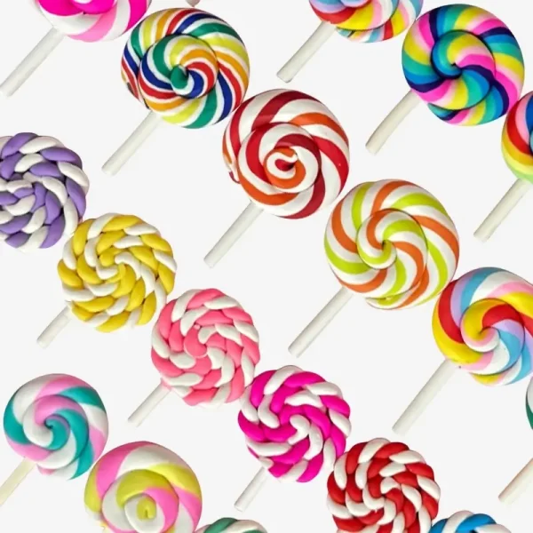 Lollipop, Junk Phone Case Charms - Luxury Designer DIY Decorative Accessories, Resin Charms (35.05mm*23.21mm）(45.6mm*27.15mm)