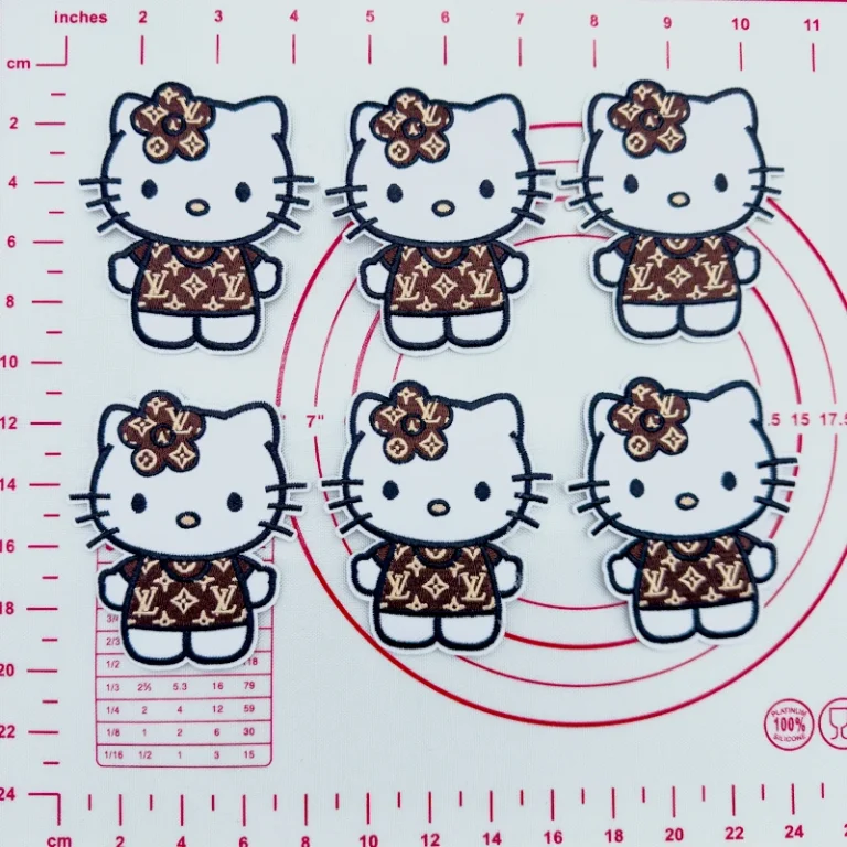 Mid(Iron-on)L-HK Shape Patches