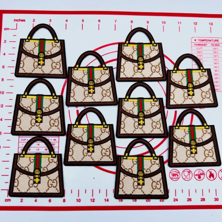 Mid(Iron-on) G- Bag Shape Patches