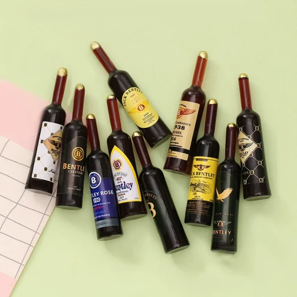 MIX Simulation red wine bottle 45MM*9MM