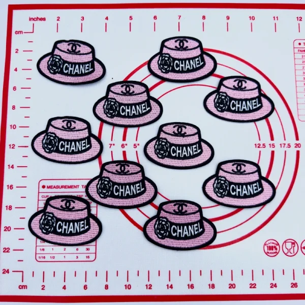 Mid(Iron-on) C-Cap Shape Patches