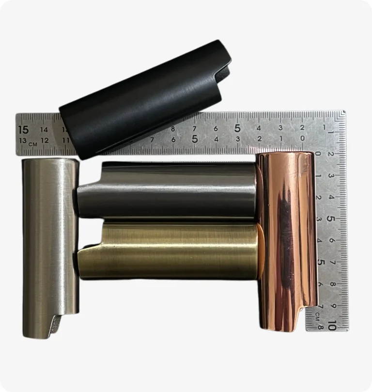 Dolphin-906 Electroplated Shell, Compatible with Bic J6 Lighter Case 80MM*30MM