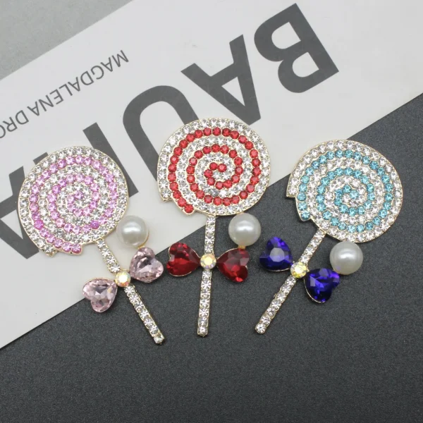Rhinestone Lollipops 53MM*28MM