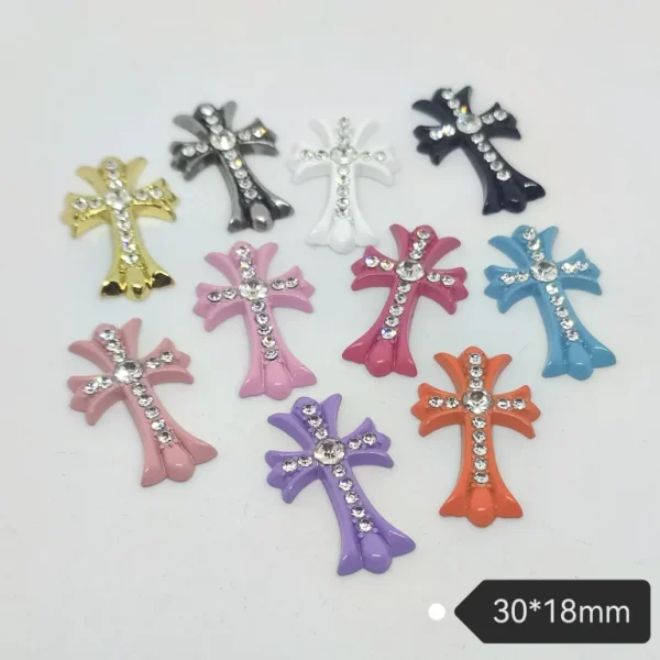CR-Metal Sign With Diamonds 20MM*32MM