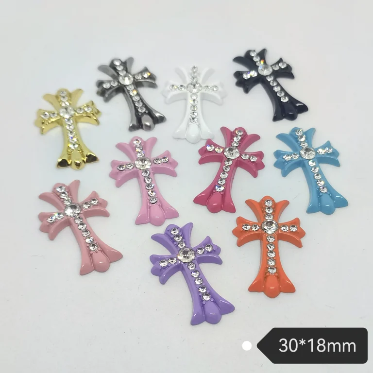 CR-Metal Sign With Diamonds 20MM*32MM