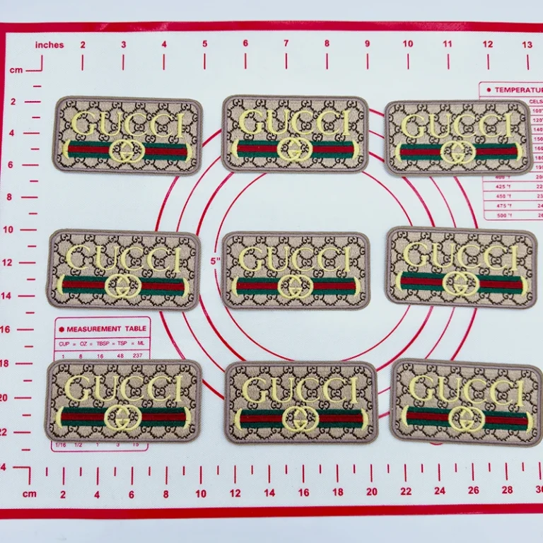 Mid(Iron-on) GG-Rectangle Shape Patches