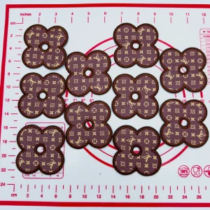 Mid(Iron-on) L- Four-leaf Flower Shape Patches