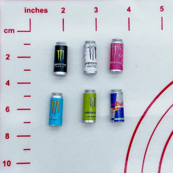A Bag of 10(PCS)RedBull AND Monster 26MM*10MM
