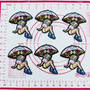 Mid(Iron-on) Betty Patches