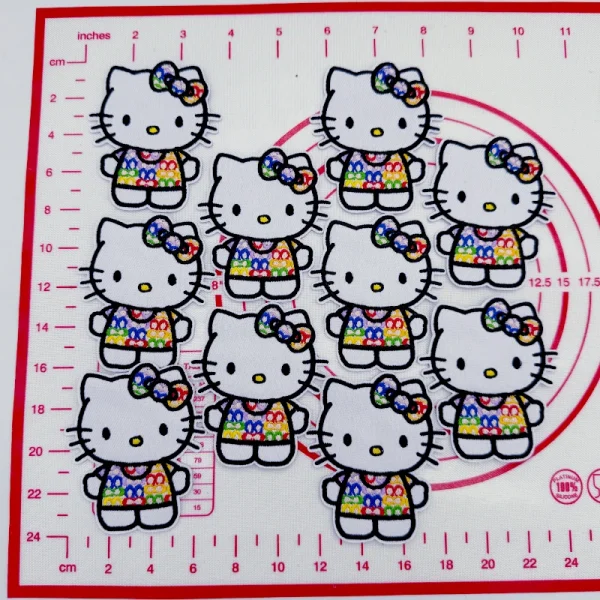 Mid(Iron-on) HK Shape Patches