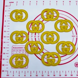 Mid(Iron-on) G-Gold Patches