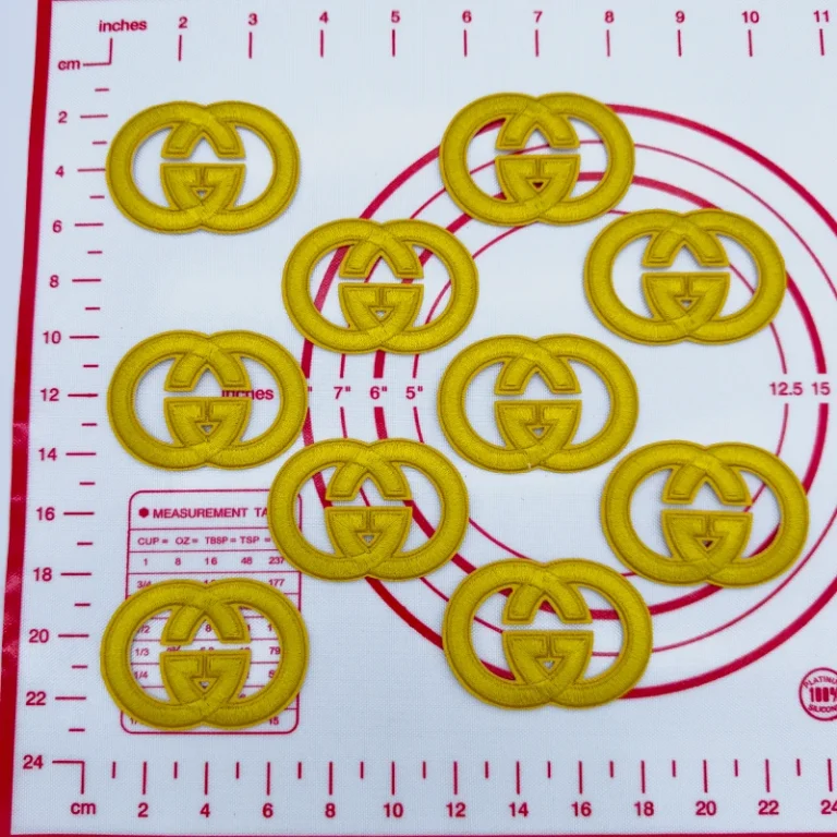 Mid(Iron-on) G-Gold Patches