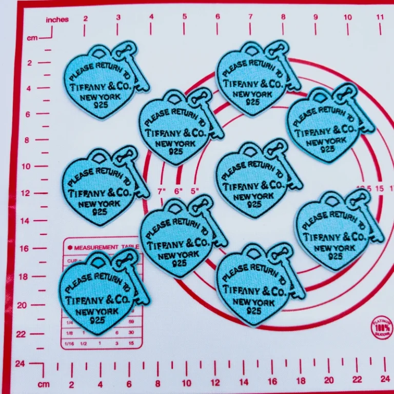 Mid(Iron-on) T- Key Shape Patches
