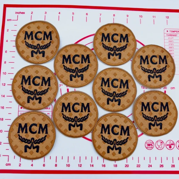 Mid(Iron-on) MCM- Round Shape Patches