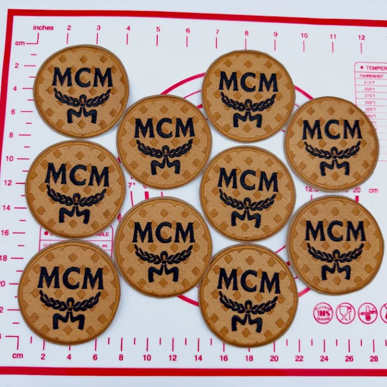 Mid(Iron-on) MCM- Round Shape Patches