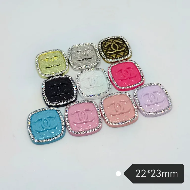 C-Square Double C With Diamonds 22MM*23MM 1