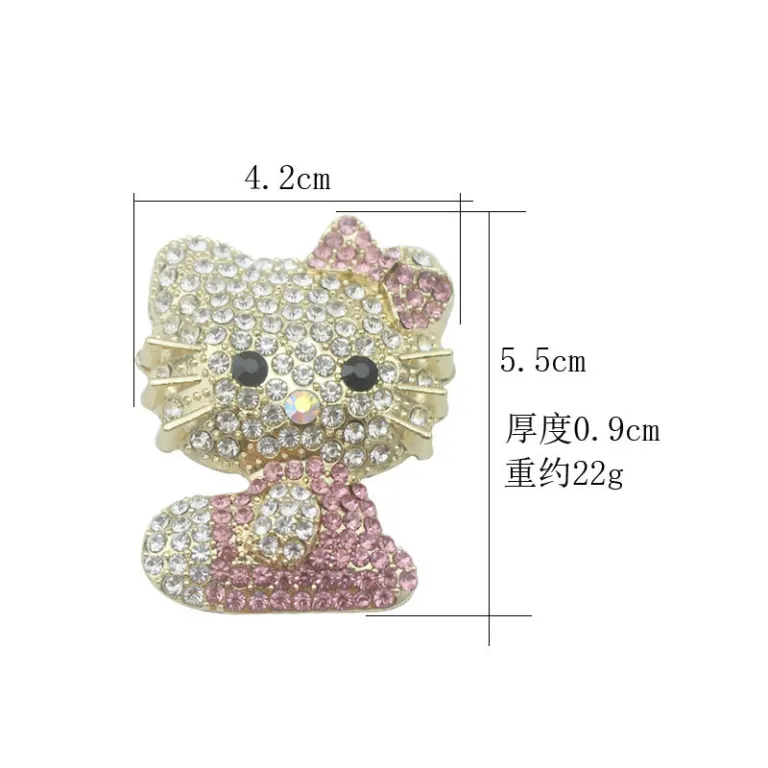 H-HK With Diamonds 55MM*42MM
