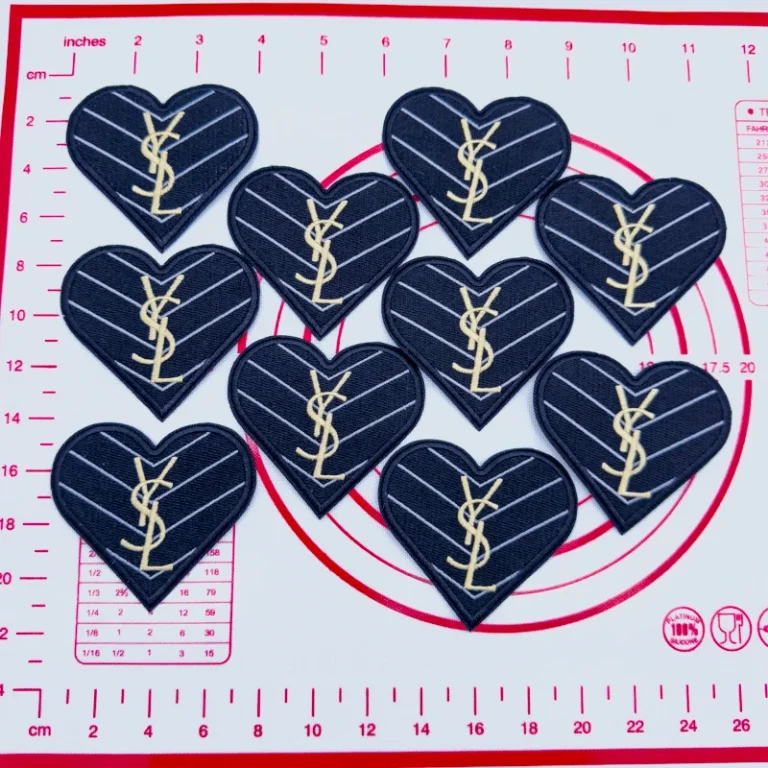 Mid(Iron-on) Y- Love Shape Patches