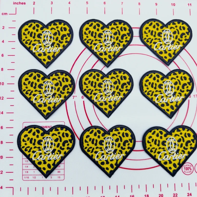 Mid(Iron-on)C-Love Shape Patches