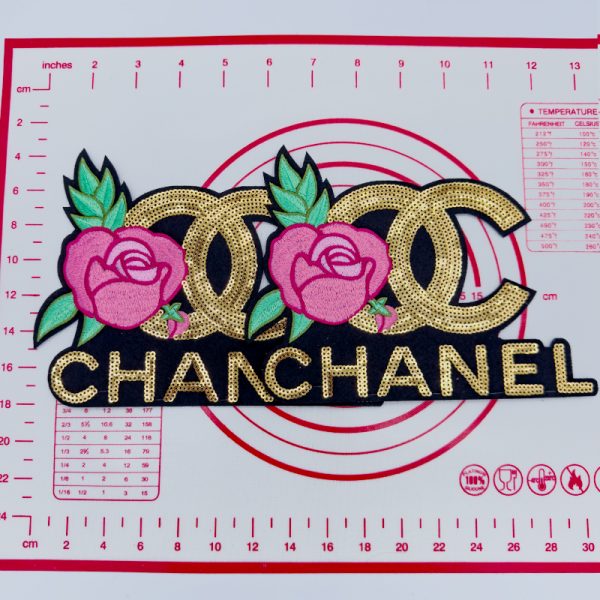 Large(Iron-on) CC-With Flower Shape Patches
