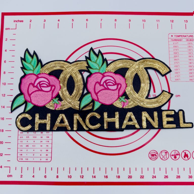 Large(Iron-on) CC-With Flower Shape Patches