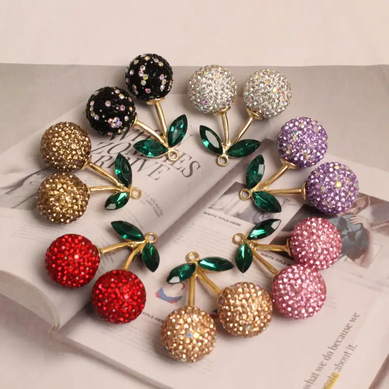 Cherry with diamonds 42MM*35MM 1