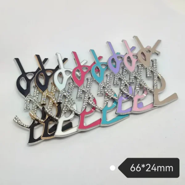 Y-signage With Diamonds 65MM*23MM