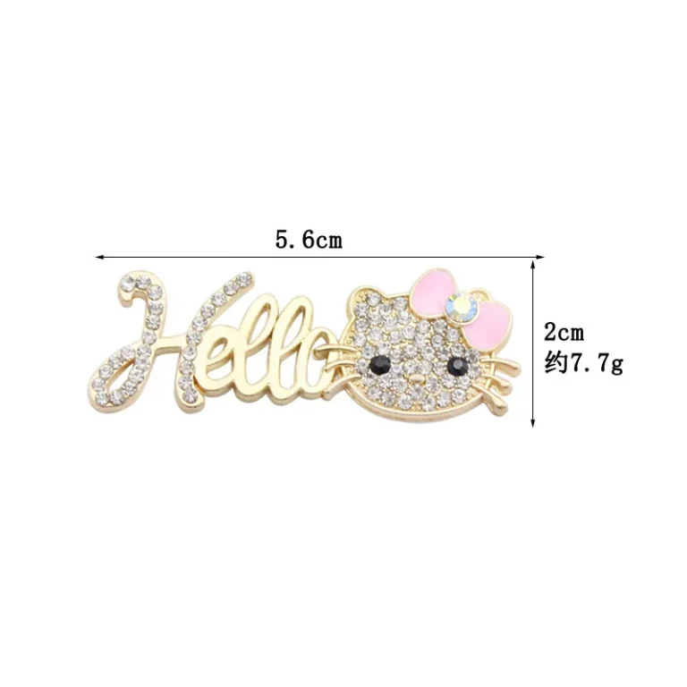H-HK With “Hello” Text 56MM*20MM