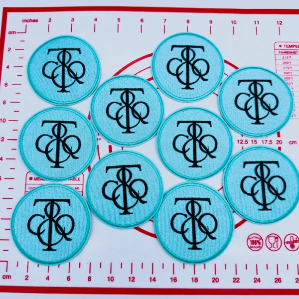 Mid(Iron-on) T-3 Round Shape Patches