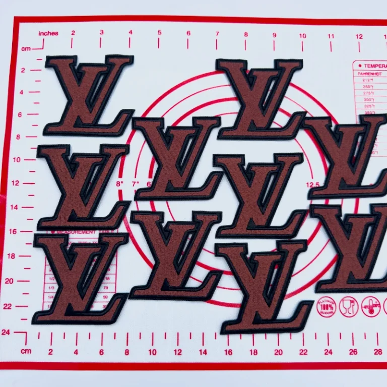 Mid(Iron-on) L- Coffee Patches