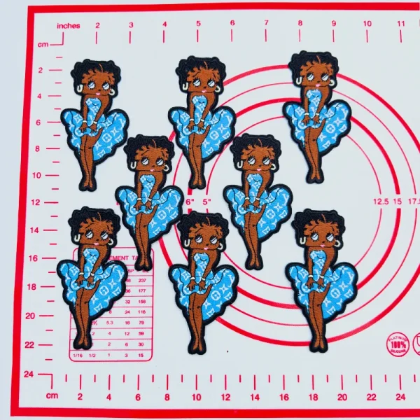 Mid(Iron-on) L-Betty Patches
