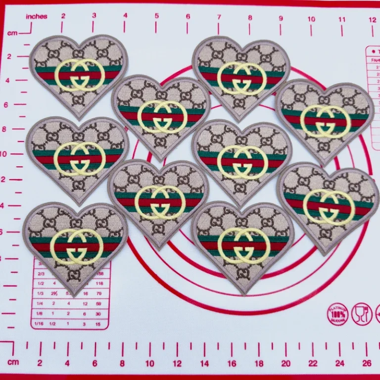 Mid(Iron-on) G-Love Shape Patches