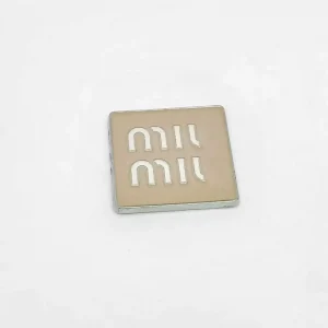MIU Style Luxury Metal Enamel Dropping Trendy Versatile Phone Case Charm | 27mm